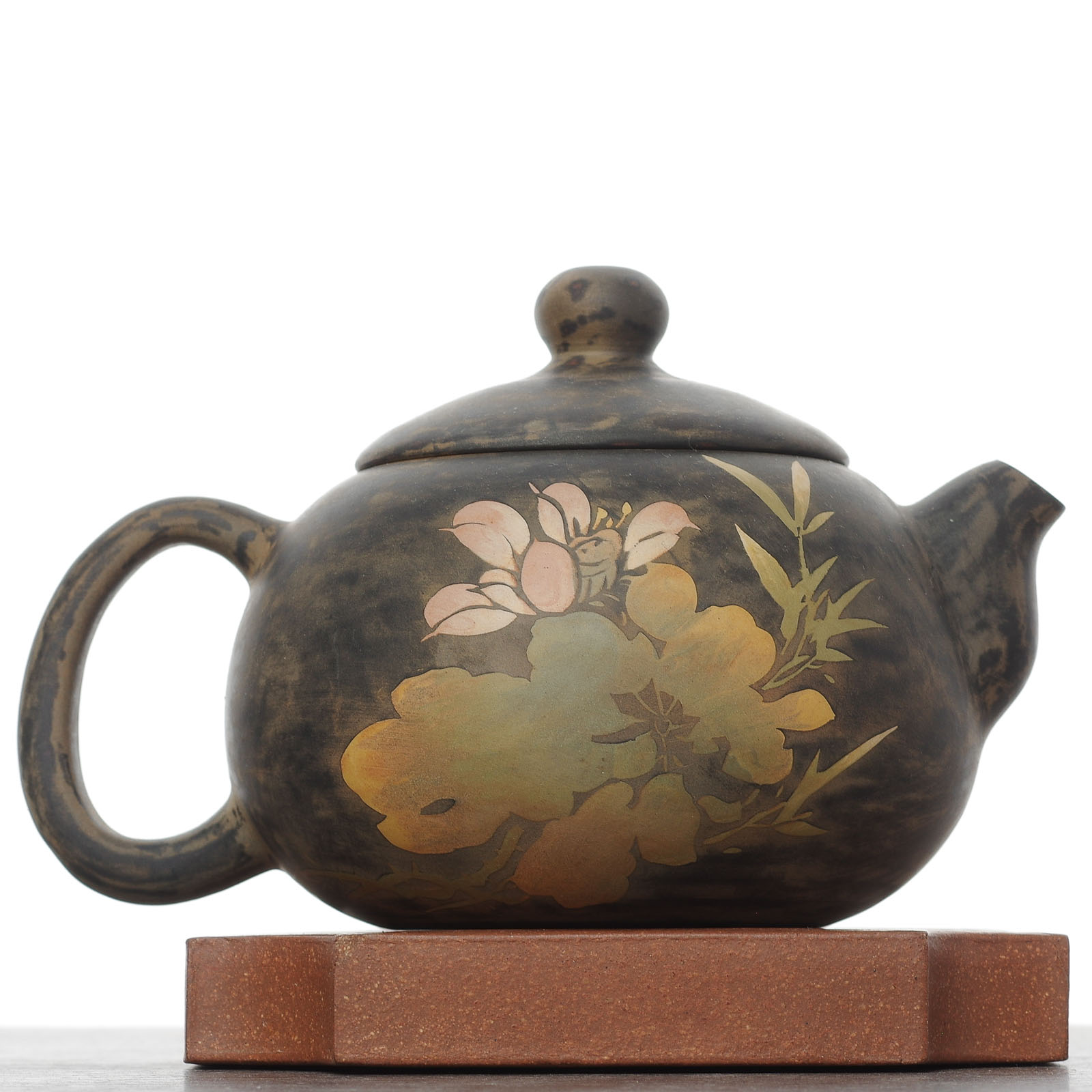 Чайник 220мл "Лотос", цзяньшуйская керамика, мастер Чжан Сянфэн (791495)-