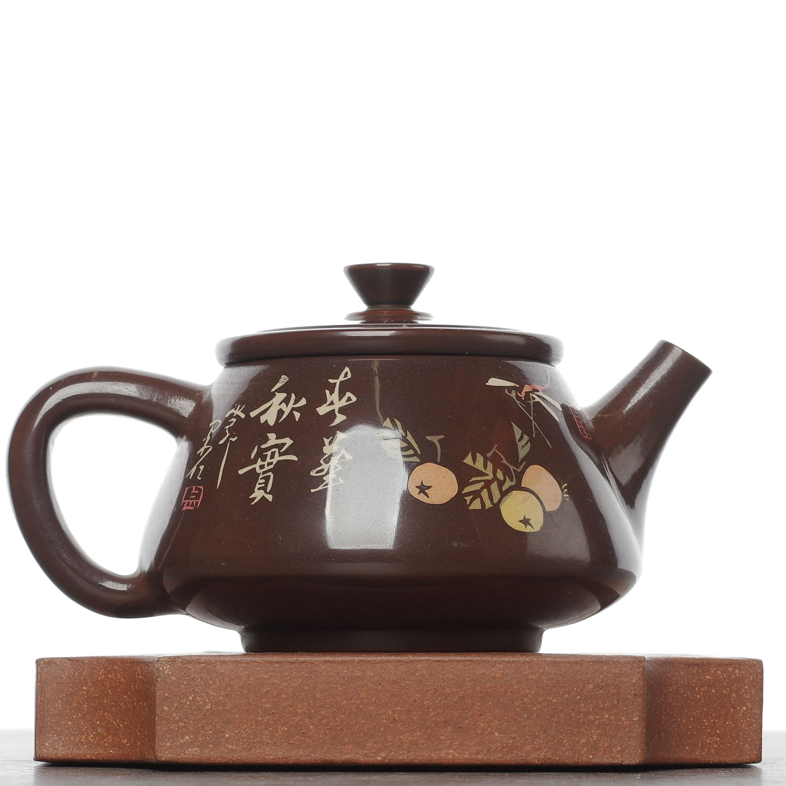 Чайник 95мл "Мушмула", цзяньшуйская керамика, мастер Чжан Сянфэн (791563)-