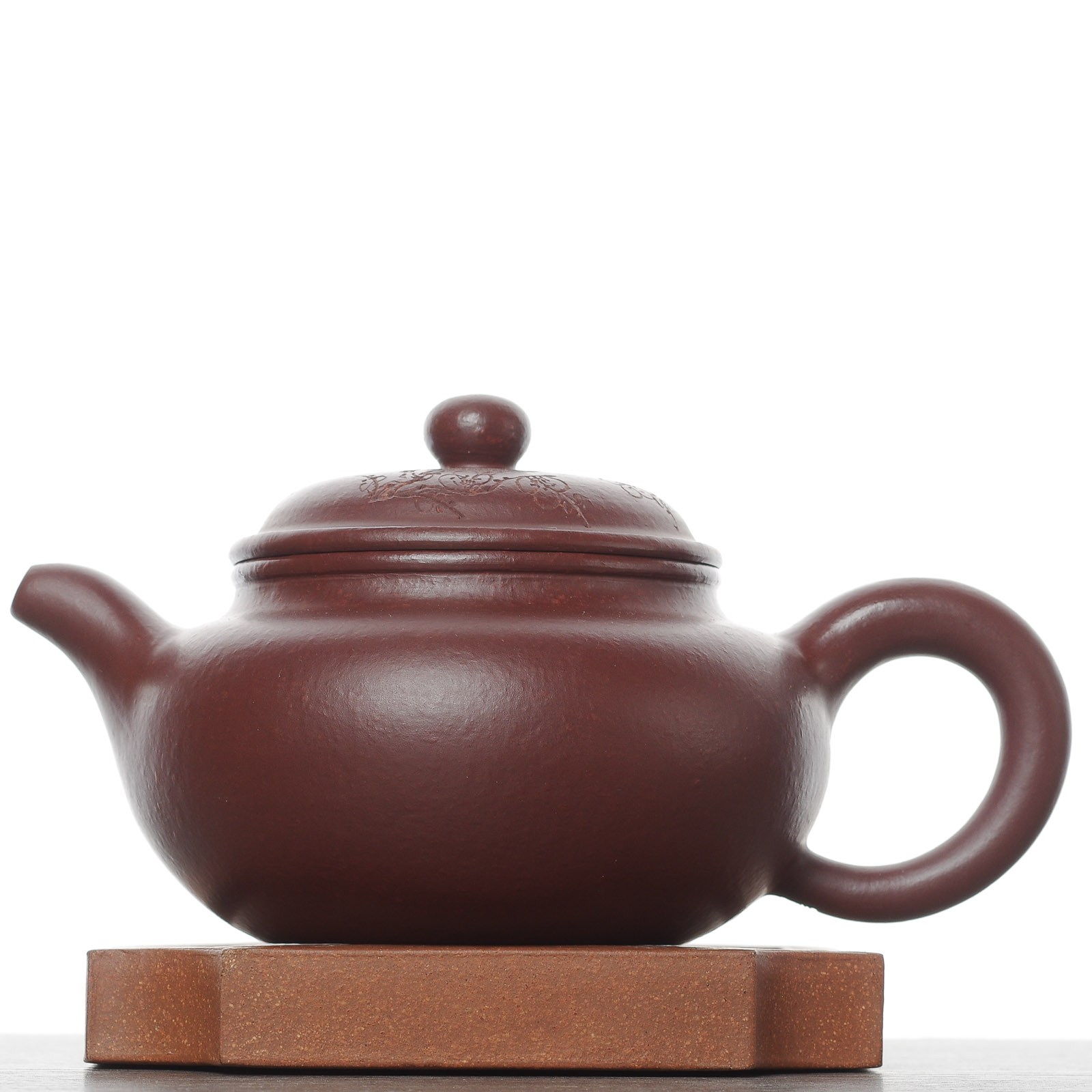 Чайник 200мл "Слива Мэй Хуа", исинская глина (7900220)-