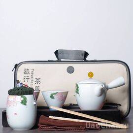 Дорожный набор посуды с чабанью "Пион" (73104)-