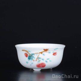 Пиала 65мл "Яблоки", фарфор (51637)-