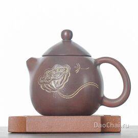 Чайник 120 мл «Коробочка лотоса», циньчжоуская керамика (78031)-