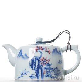 Чайник 180мл "Прекрасные реки и горы", цинхуа и юлихун (77118)-