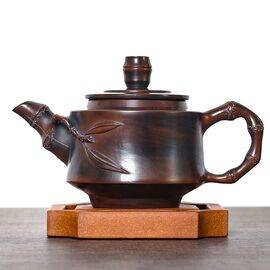 Чайник 200мл «Бамбуковое коленце», цзяньшуйская керамика (76368)-