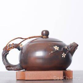 Чайник 290мл "Мэй Хуа", цзяньшуйская керамика (76146)-