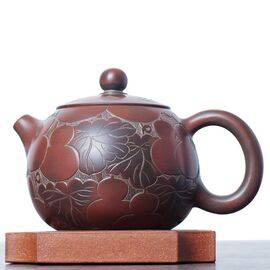 Чайник 225 мл «Тыквы-горлянки», циньчжоуская керамика (78013)-
