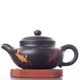 Чайник 260мл "Подражание старине", исинская глина (77060)-