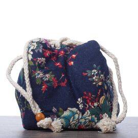 Мешок для переноски посуды, 4 1 секции, цветы (80445)-