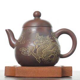 Чайник 150мл "Дракон", циньчжоуская керамика (78068)-