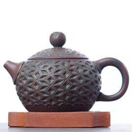 Чайник 190мл "Бутон лотоса", циньчжоуская керамика (78191)-