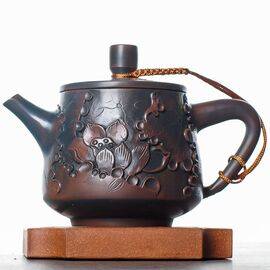 Чайник 200мл "Лотосовый пруд", цзяньшуйская керамика (76545)-