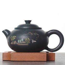 Чайник 145мл, цзяньшуйская керамика (76913)-