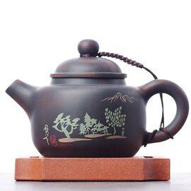 Чайник 160мл, цзяньшуйская керамика (79069)-