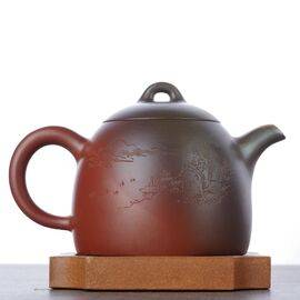 Чайник 245мл "Пейзаж", исинская глина (760134)-