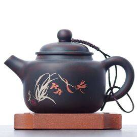 Чайник 175мл, цзяньшуйская керамика (79091)-