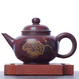 Чайник 100мл "Коробочка лотоса", циньчжоуская керамика (78177)-