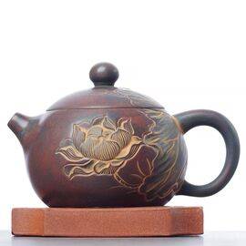 Чайник 195мл "Лотос", циньчжоуская керамика (78188)-