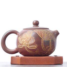 Чайник 165мл "Лотос", циньчжоуская керамика (78196)-