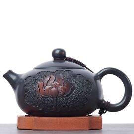 Чайник 295мл "Лотос", цзяньшуйская керамика (790136)-