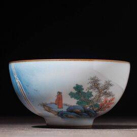 Пиала 100мл “Утес”, Цзиндечженьская керамика (400078)-