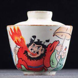 Гайвань 130мл "Чжун Куй - борец с духами", керамика из Цзиндэчжень (400347)-