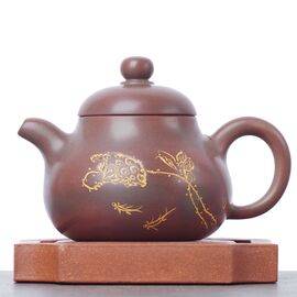 Чайник 115мл "Коробочка лотоса", циньчжоуская керамика (78201)-