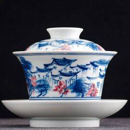 Гайвань 205мл "Старый Сучжоу", цинхуа юлихун (400614)-