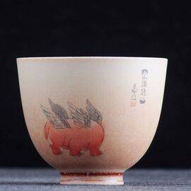 Пиала 90мл "Дицзянь", керамика из Цзиндэчжень (400551)-