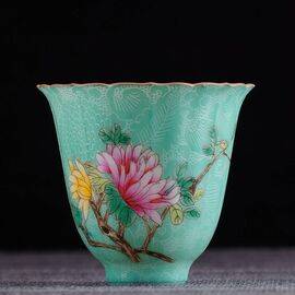 Пиала 55мл "Пион", техника Бахуа (400735)-