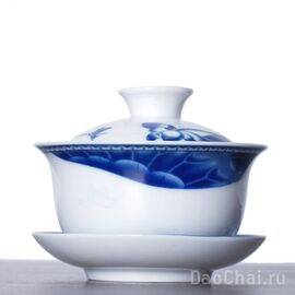 Гайвань 155мл «Лотос», фарфор (50057)-