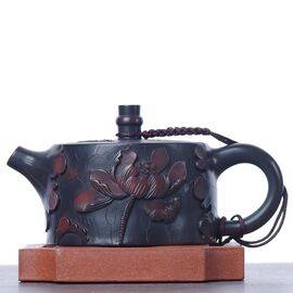 Чайник 135мл "Лотосовый пруд", цзяньшуйская керамика (790125)-