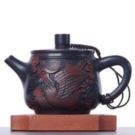 Чайник 145мл "Феникс", цзяньшуйская керамика (790130)-