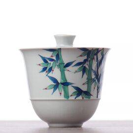 Гайвань 140мл "Зеленый бамбук", керамика (500246)-