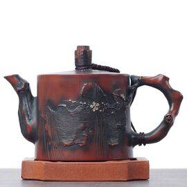 Чайник 190мл "Мэй Хуа", цзяньшуйская керамика (790138)-