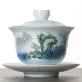 Гайвань 175мл "Утес", фарфор (500219)-