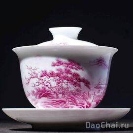 Гайвань 190мл «Пейзаж», Цзиндэчжэнь (50085)-