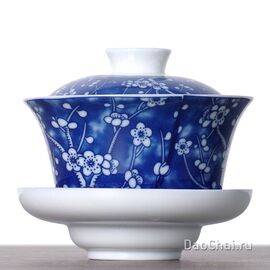 Гайвань 150мл «Слива Мэй», фарфор (50097)-