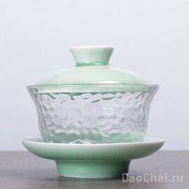 Гайвань 150мл, стекло, фарфор (5077)-