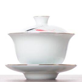 Гайвань 165мл "Рыбки", ручная роспись (500270)-