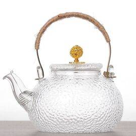 Чайник 650мл для кипячения и заваривания, стекло (8522)-