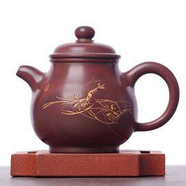 Чайник 140мл "Речные креветки", циньчжоуская керамика (78180)-