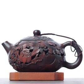 Чайник 190мл, цзяньшуйская керамика (79087)-