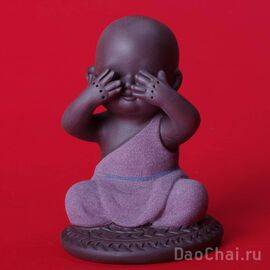 Фигурка "Не вижу зла" (Глина)-