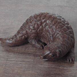 Фигурка "Панголин", глина (61141)-