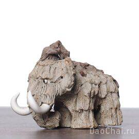 Фигурка «Мамонт», глина, ручная работа (61043)-