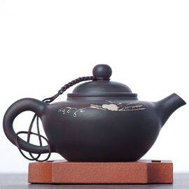 Чайник 140мл, цзяньшуйская керамика (79076)-