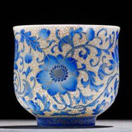 Пиала 145мл “Пион”, техника фаланцай (400247)-