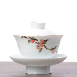 Гайвань 135мл "Яблоня-китайка", фарфор (500243)-