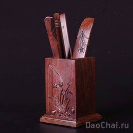 Инструменты "Орхидея" (эбеновое дерево)-