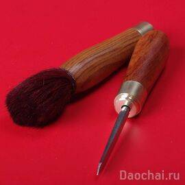 Кисть-шило (красный сандал)-
